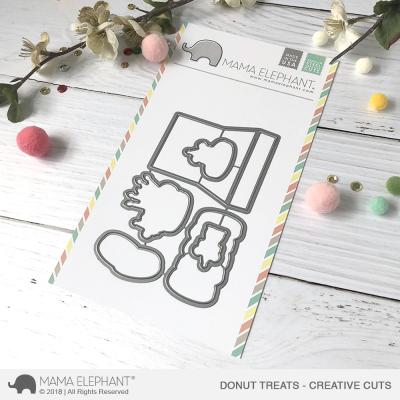 Mama Elephant Creative Cuts - Donut Treats